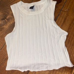 Shein Solid Rib Knit Tank top